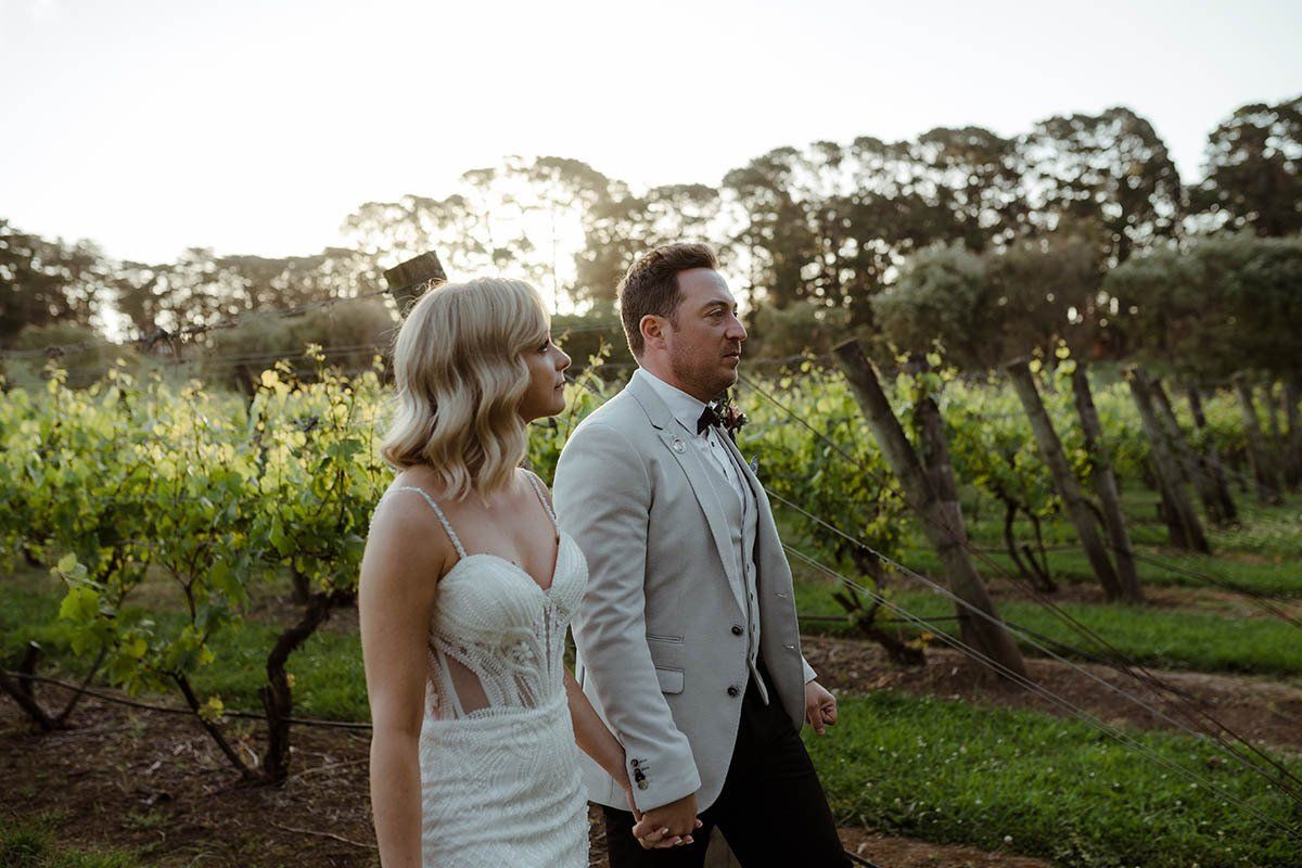 Wedding Couple at Lancemore Lindenderry Red Hill