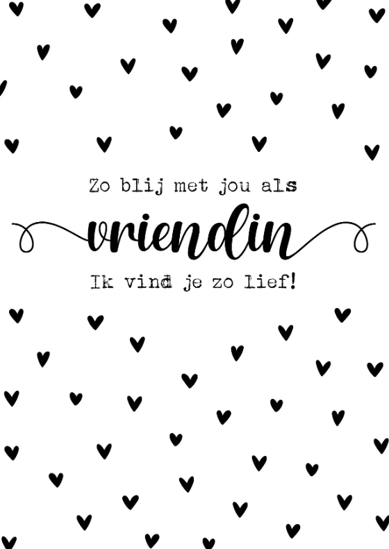 Kaart | Vriendin