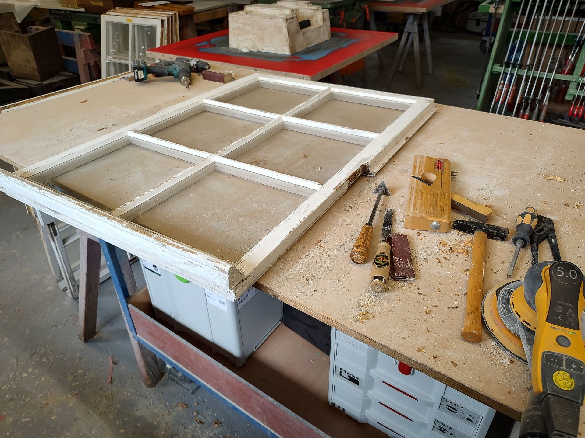 Reparatur Schwingflügel