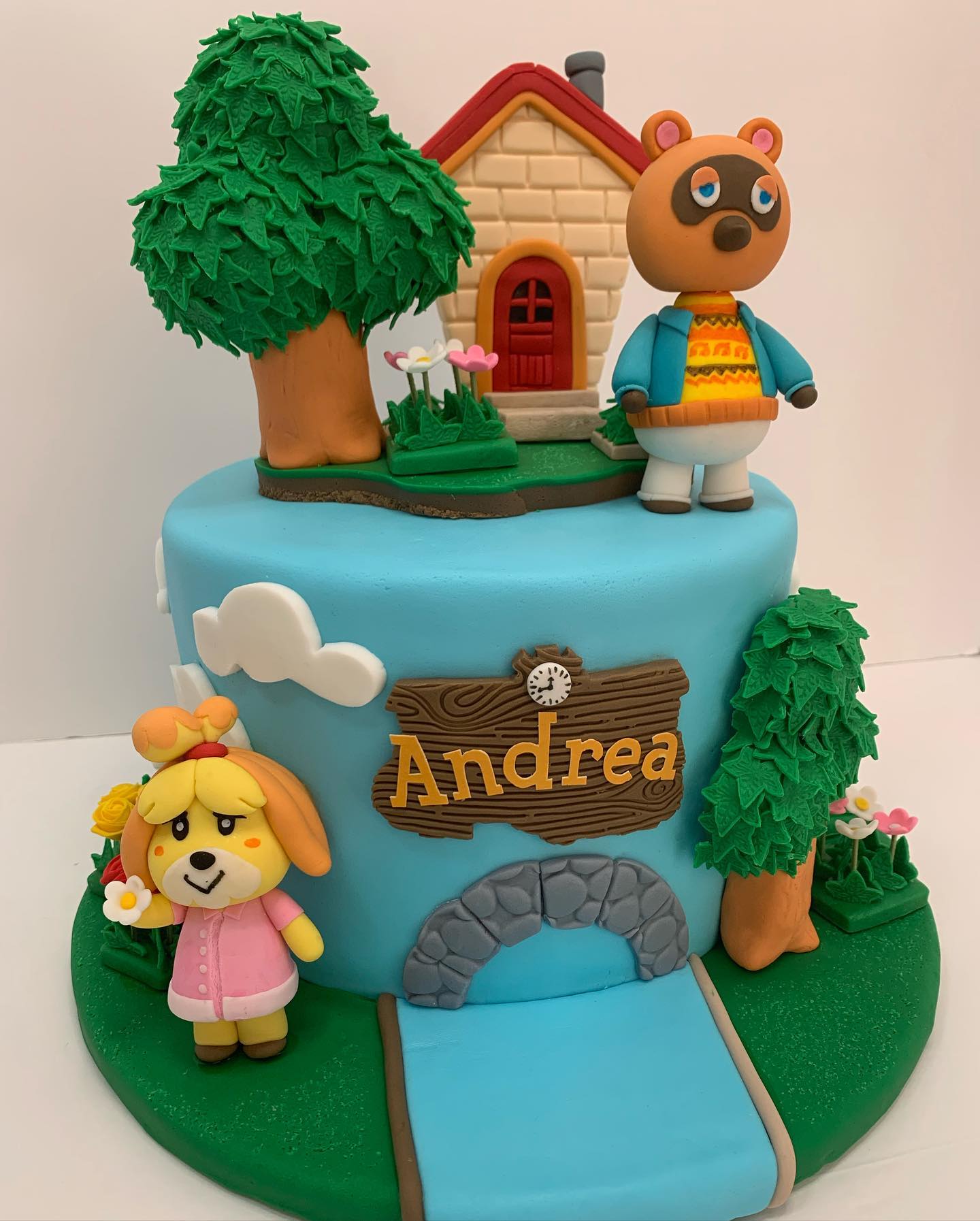 Animal Crossing Themed Cake – Kissimmee, FL – Kdulce Creations