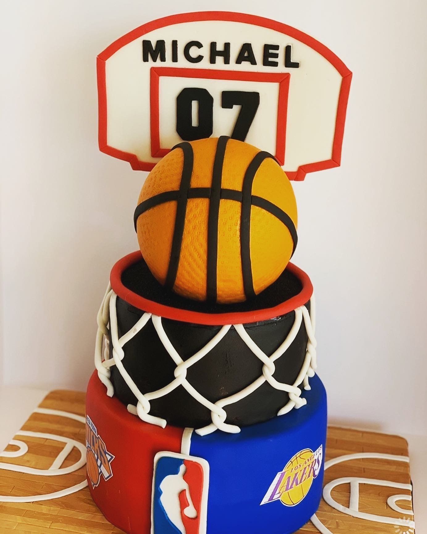 NBA Themed Cake – Kissimmee, FL – Kdulce Creations