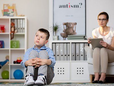 Children Speech Therapy — Kid sick of autism in Flint Township, MI