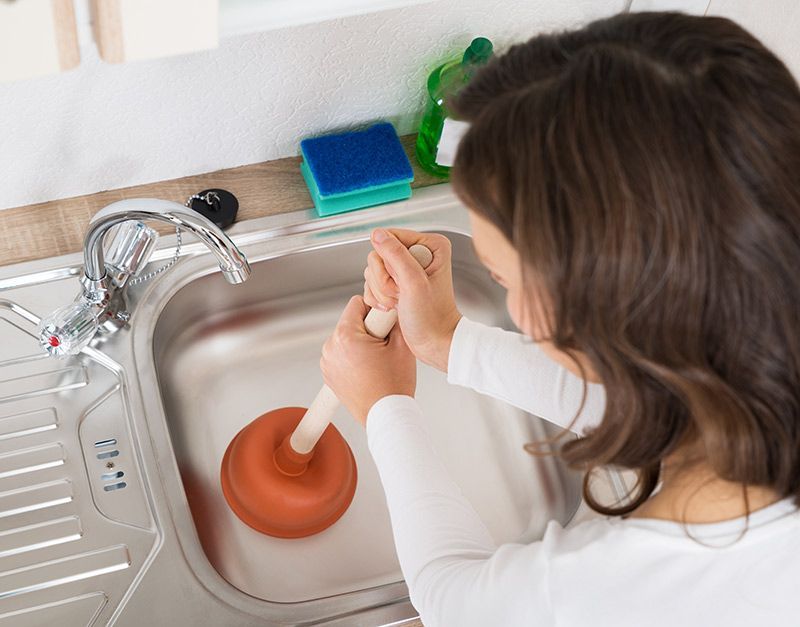 blocked drain cleaning