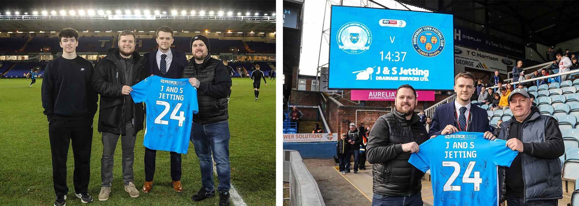 J&S Jetting Peterborough United Sponsorship