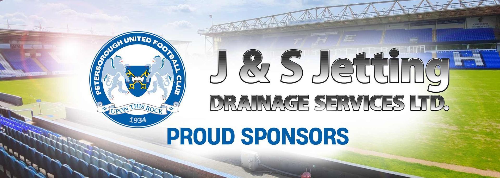 J&S Jetting Peterborough United Sponsorship