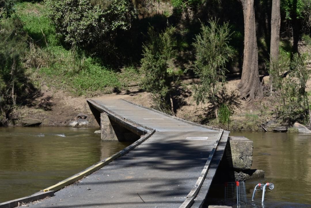 A Bridge Over A River In The Middle Of A Forest — The Woolmen In Casino, NSW