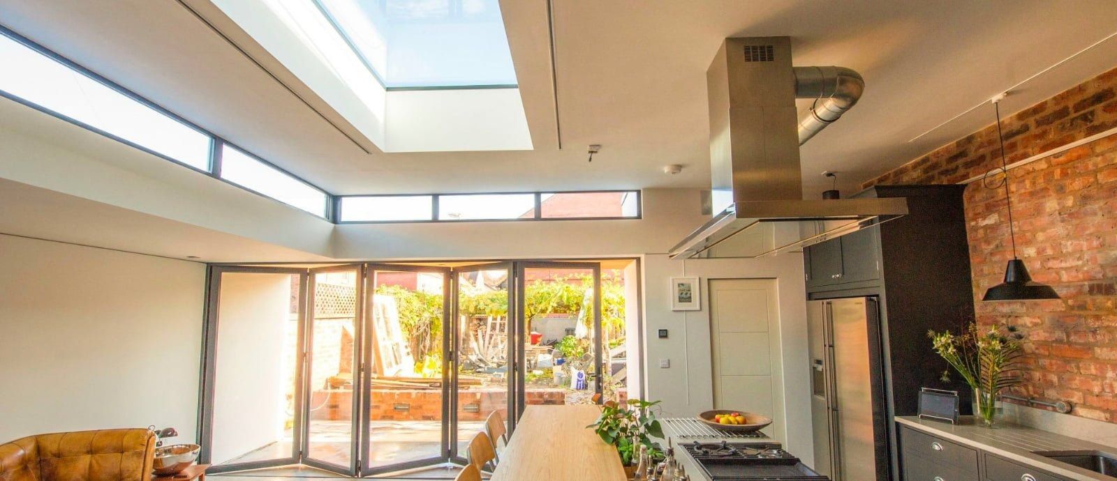 A Kitchen With A Lot Of Windows And A Skylight — The Woolmen In Alstonville, NSW