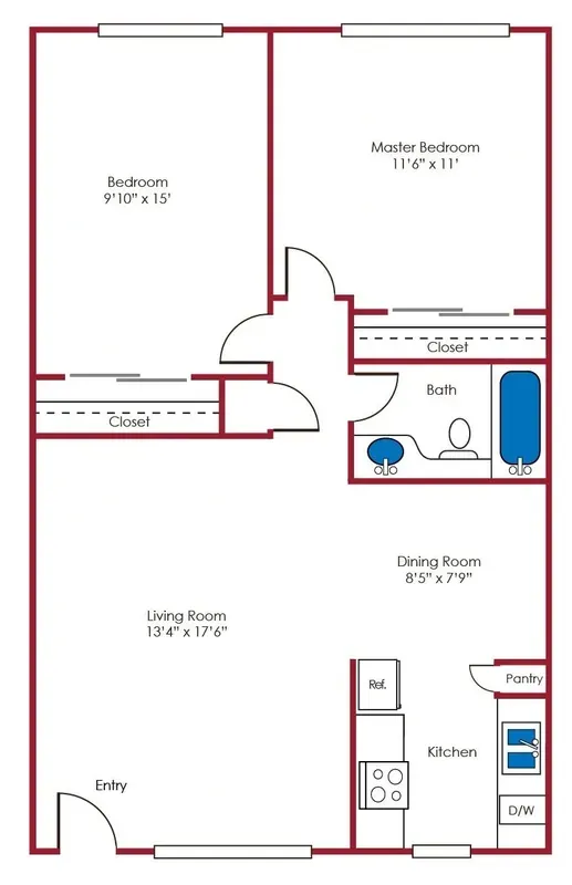 2 Bedroom
