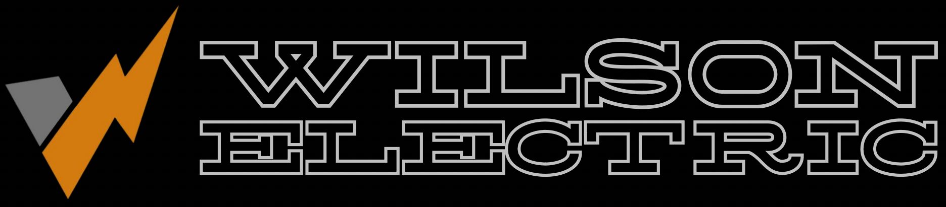 Wilson Electric Wilson Electric logo with a lightning bolt and text on a black background.