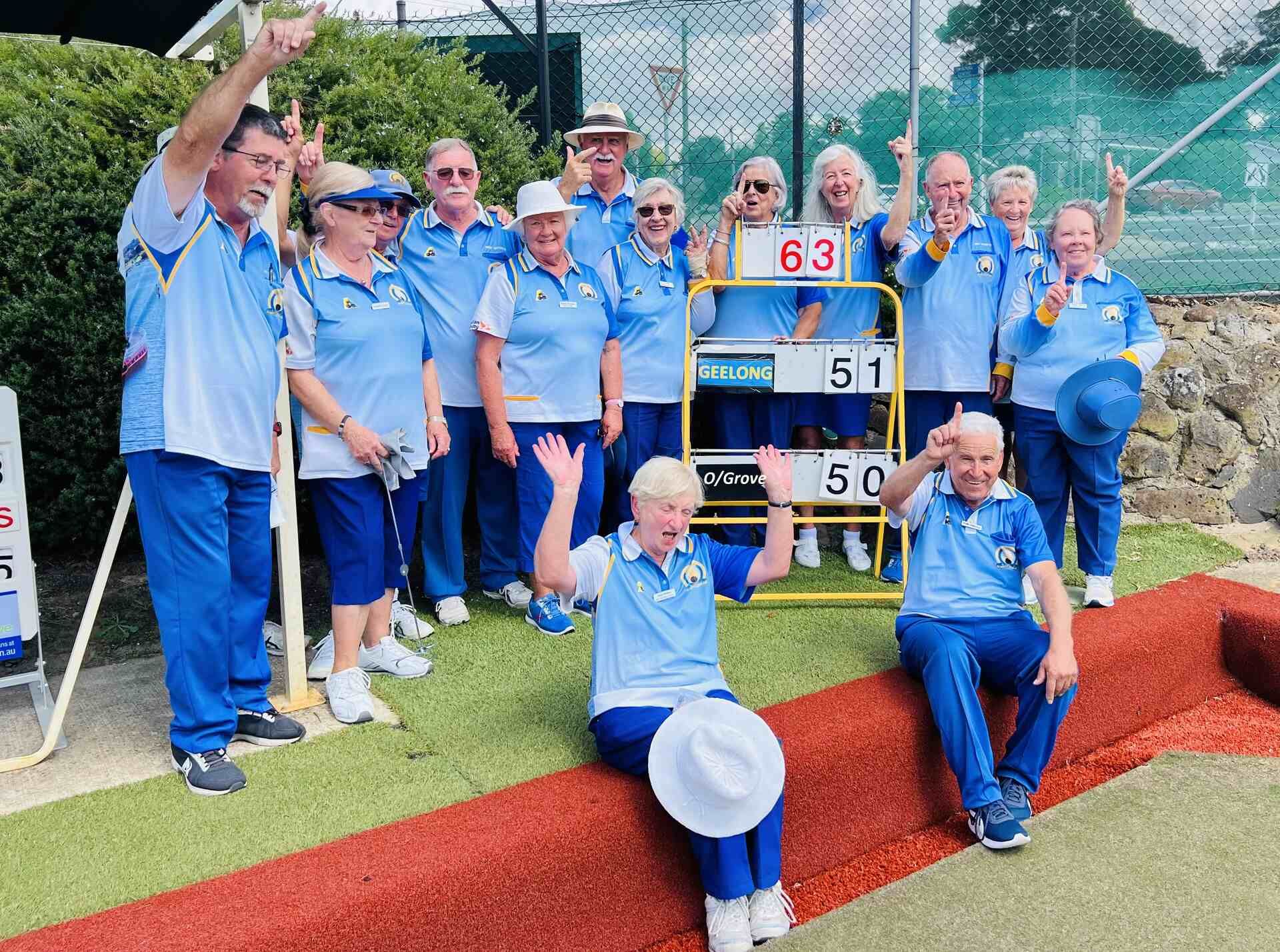 Old people in the club