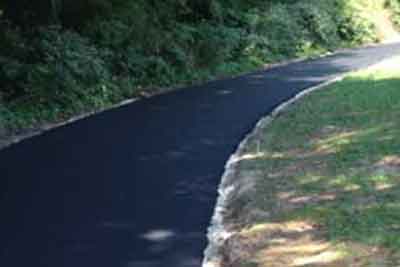 asphalt driveway