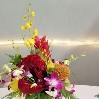 tropical wedding flowers