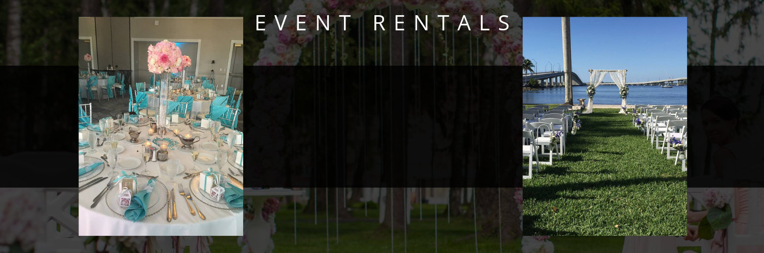 wedding and event rentals