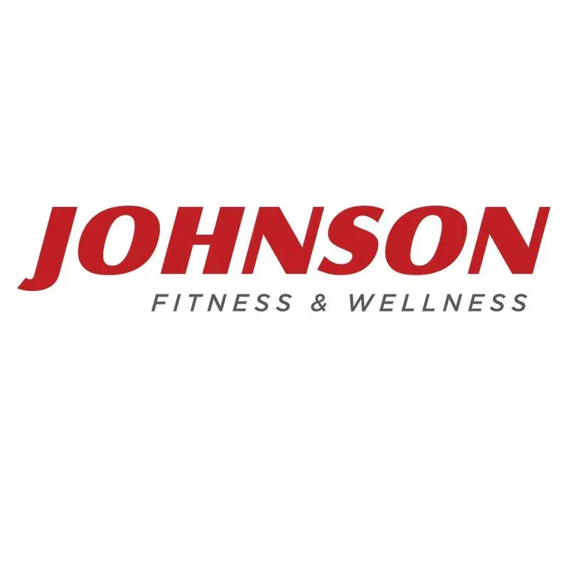 Johnson fitness and wellness logo on a white background