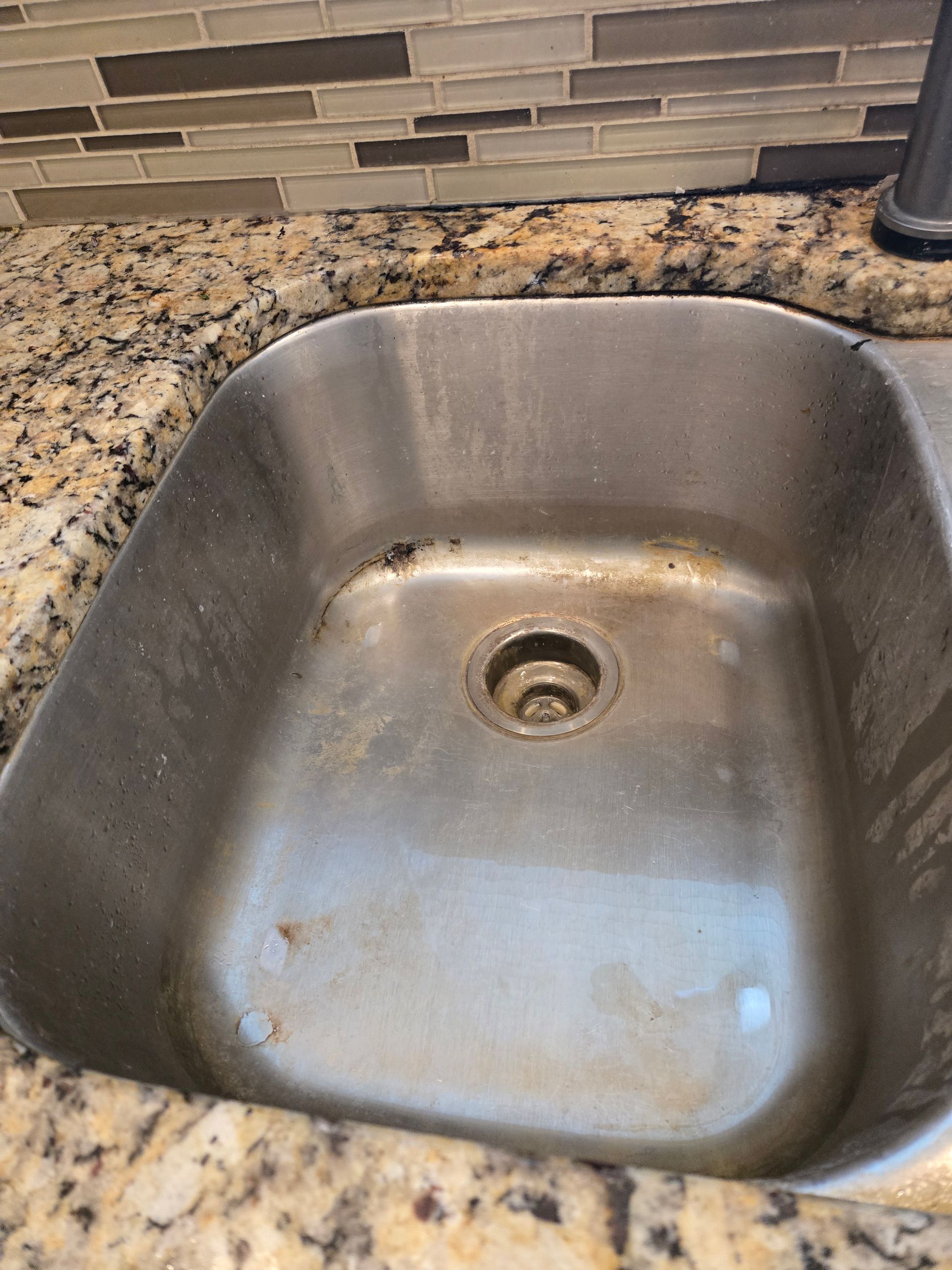 dirty kitchen sink