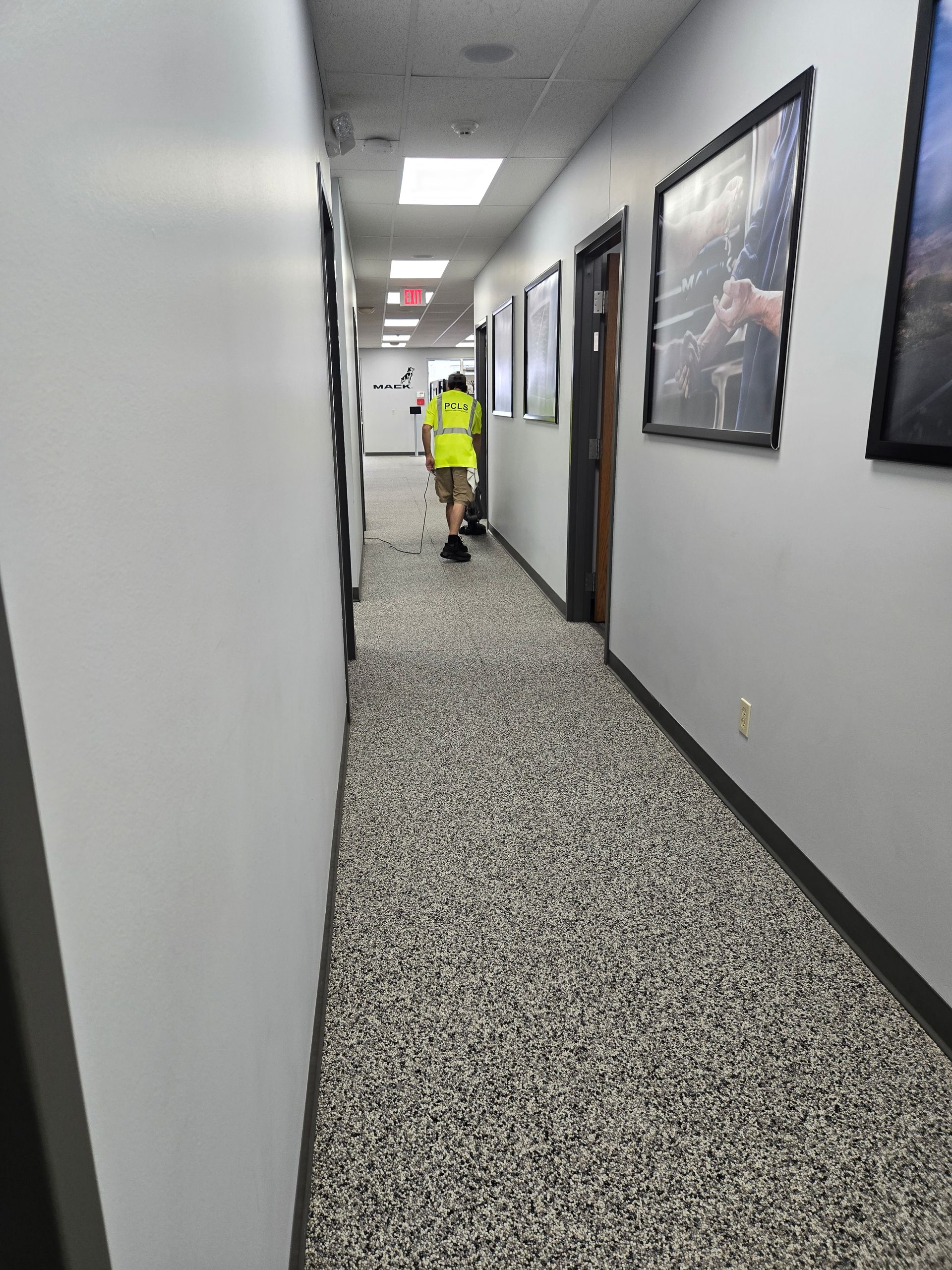 professional floor cleaning