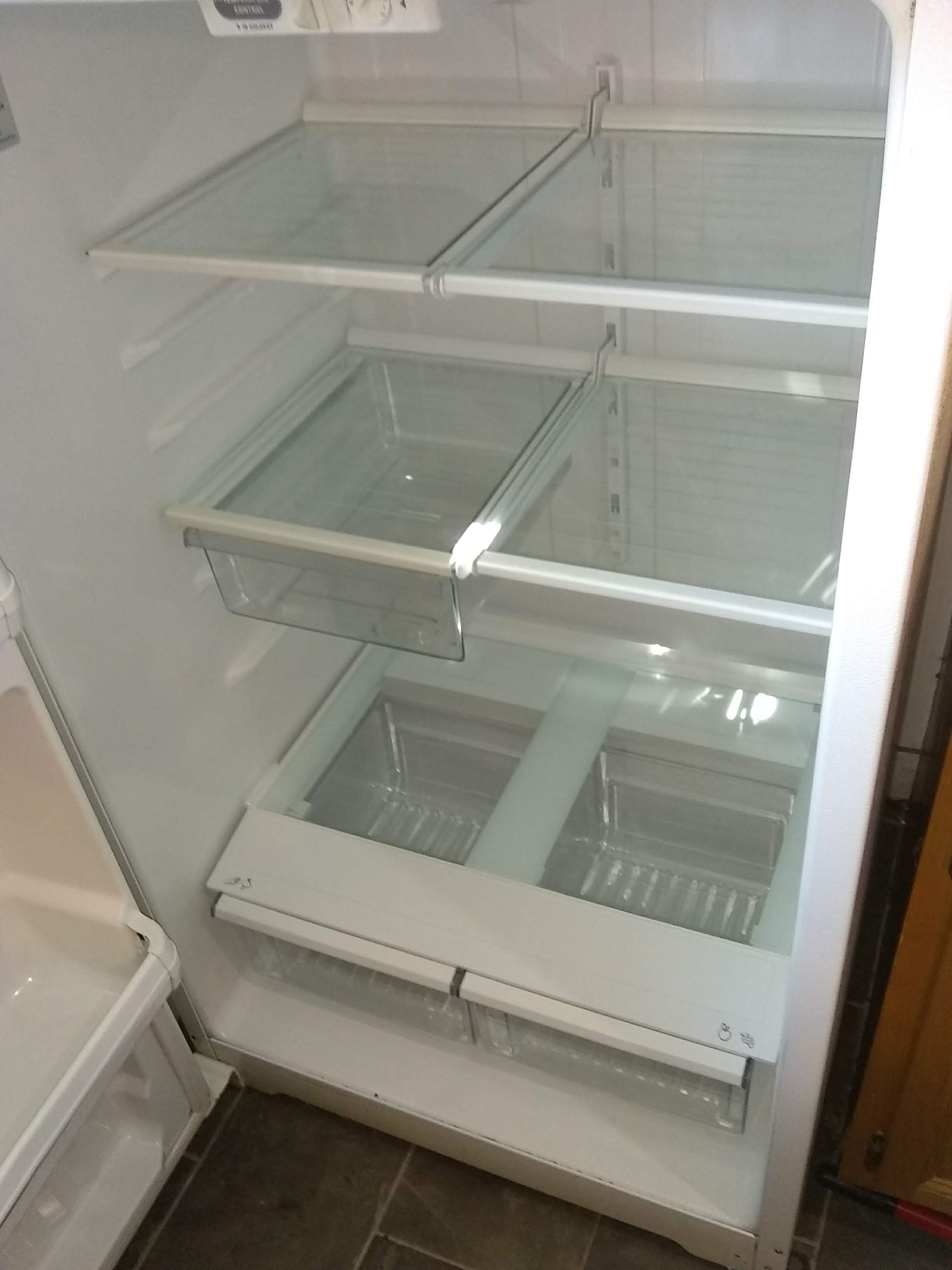 clean refrigerator