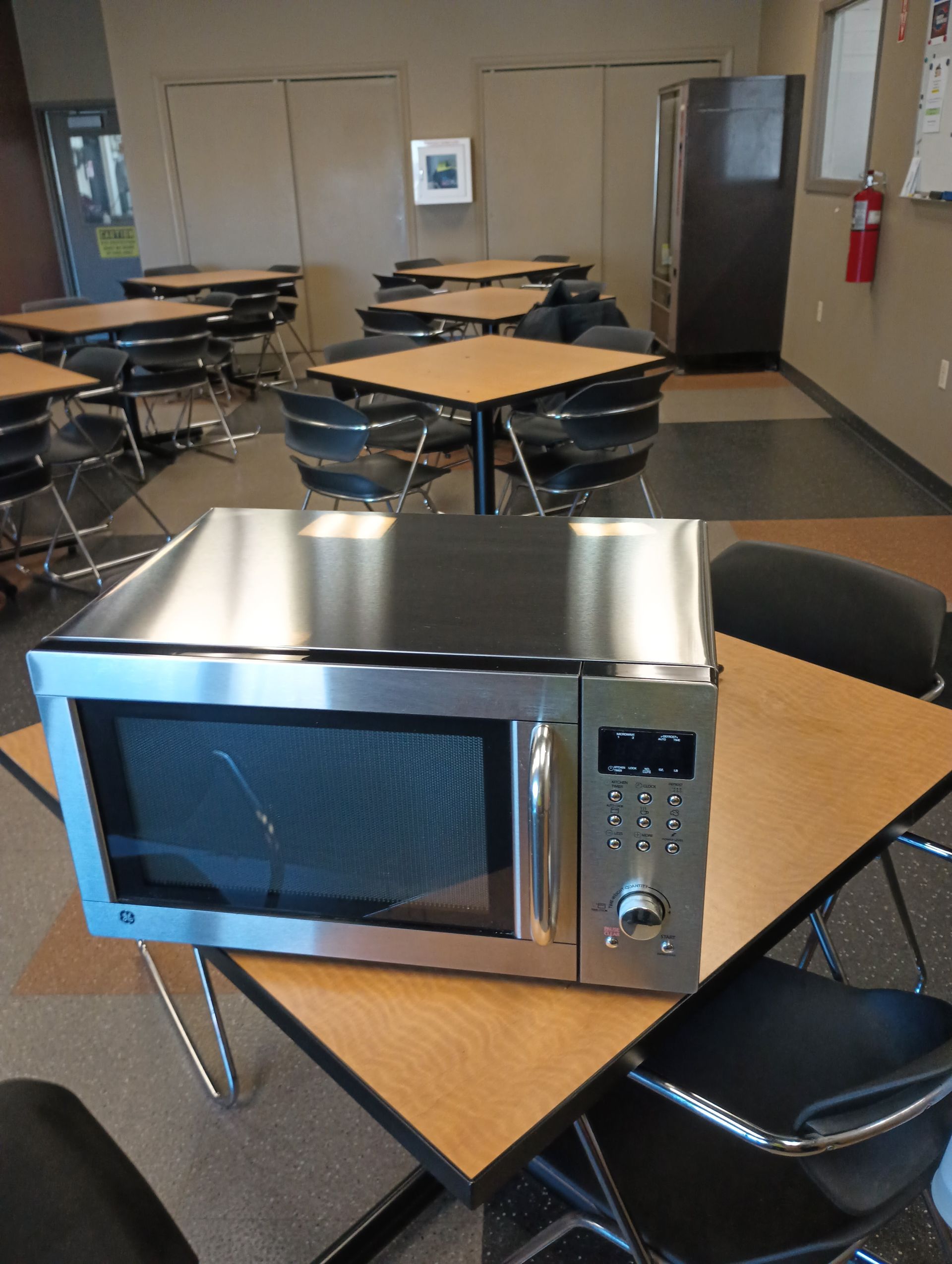 breakroom appliance cleaning