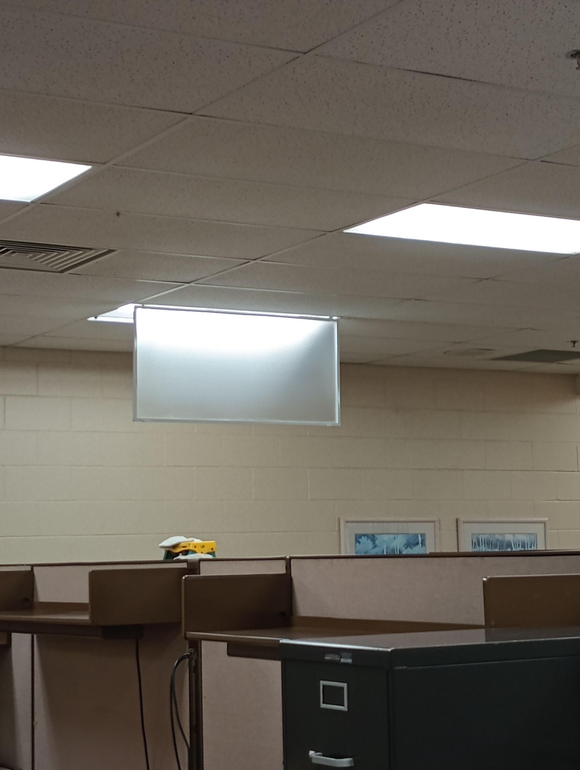 light fixture cleaning