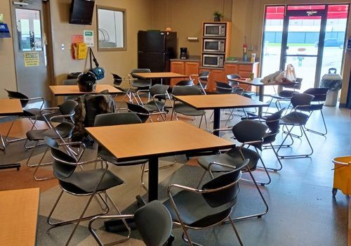 deep cleaning of breakrooms