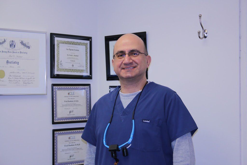 Dr. Haddad owner of Sewell Dental Designs