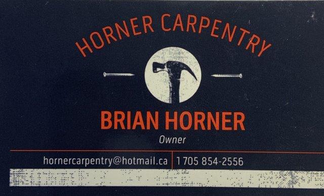 Horner card front
