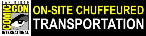 san diego convention center comic con chauffeur service