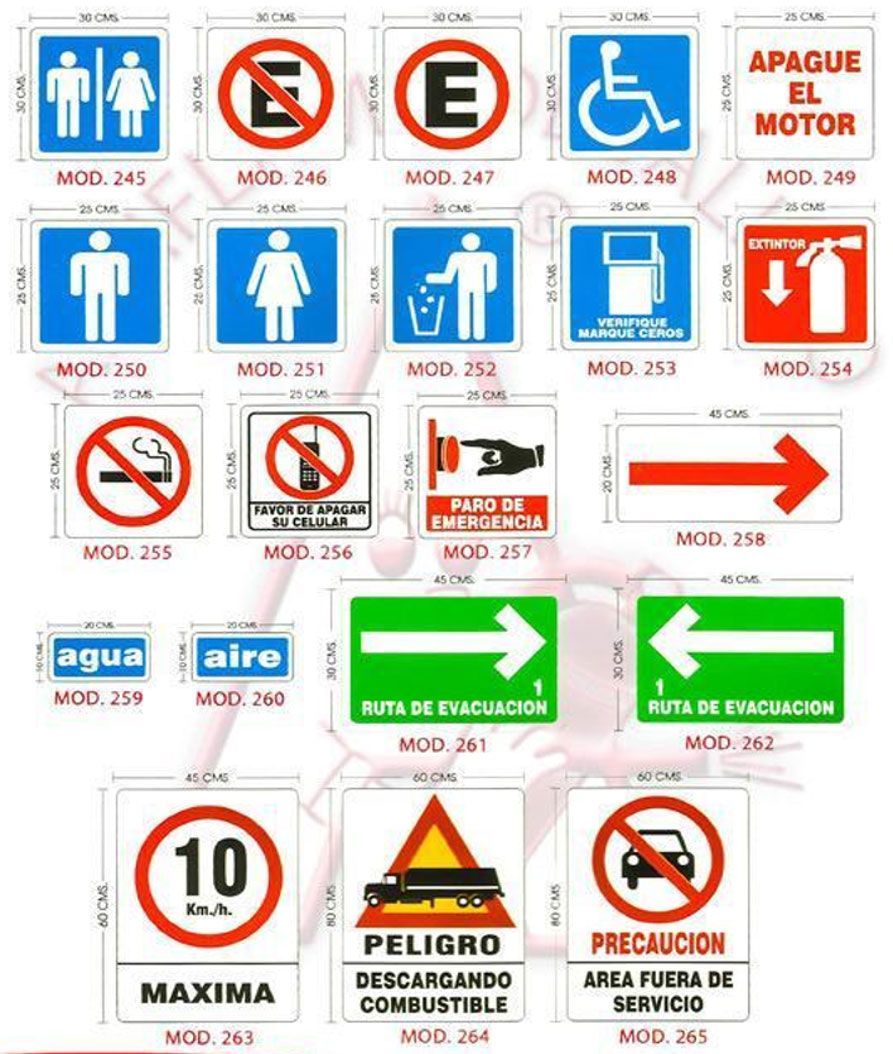 F15-SEÑALAMIENTOESTACIONSERVICIO-ANTIFLAMA