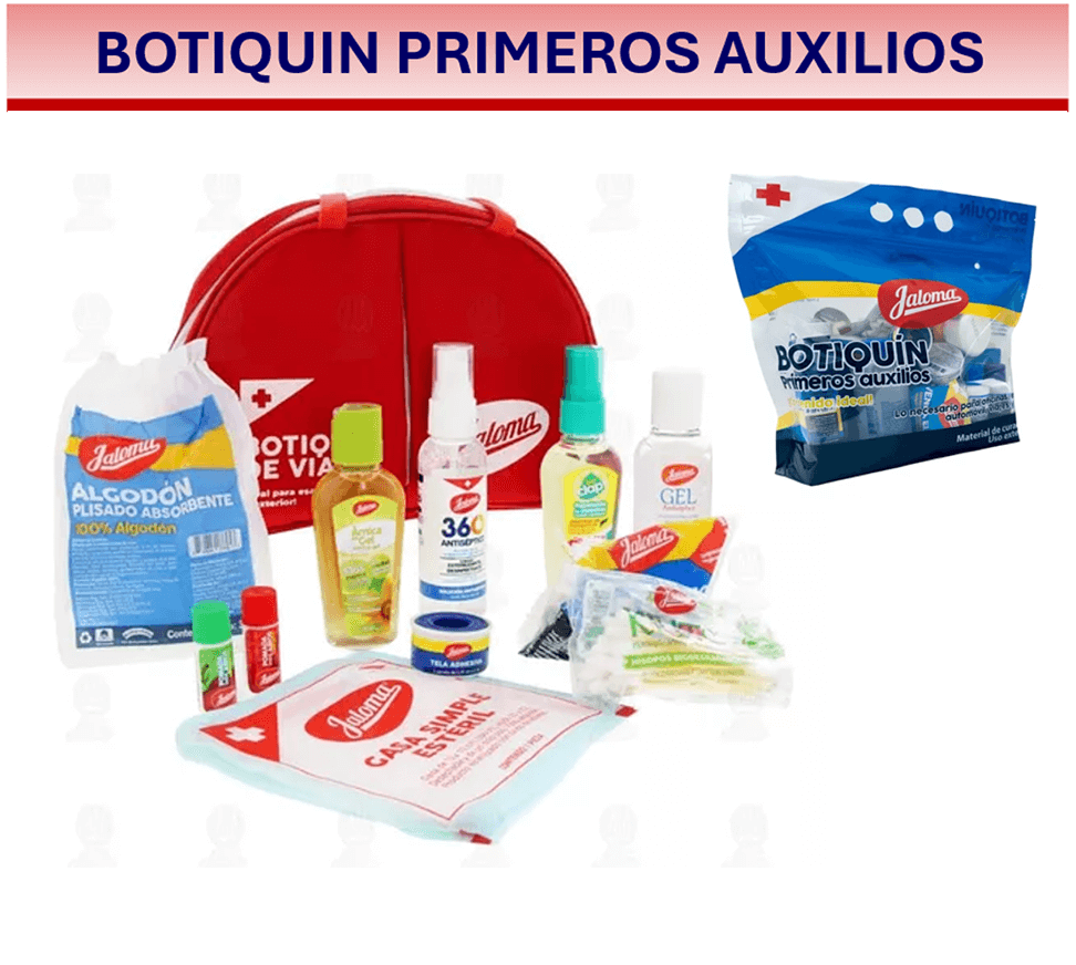 Botiquín primeros auxilios