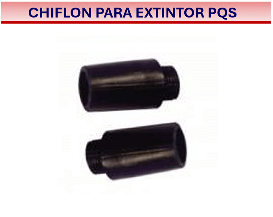 Chiflon extintor pqs