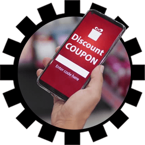 Discount Coupon on Mobile Phone