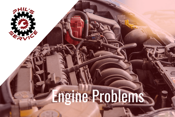 What are signs of engine problems?