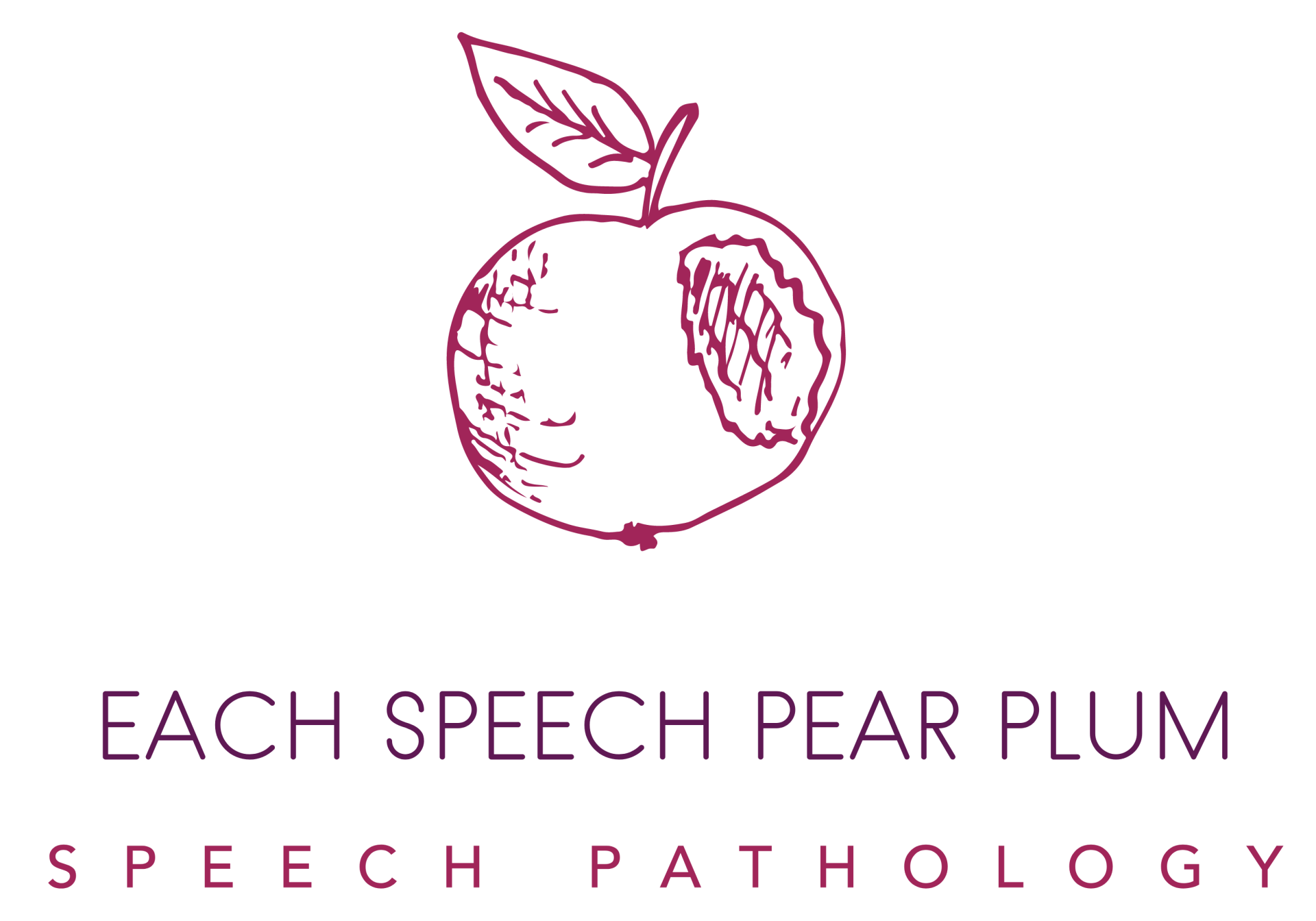 Each Speech Pear Plum Speech Pathology