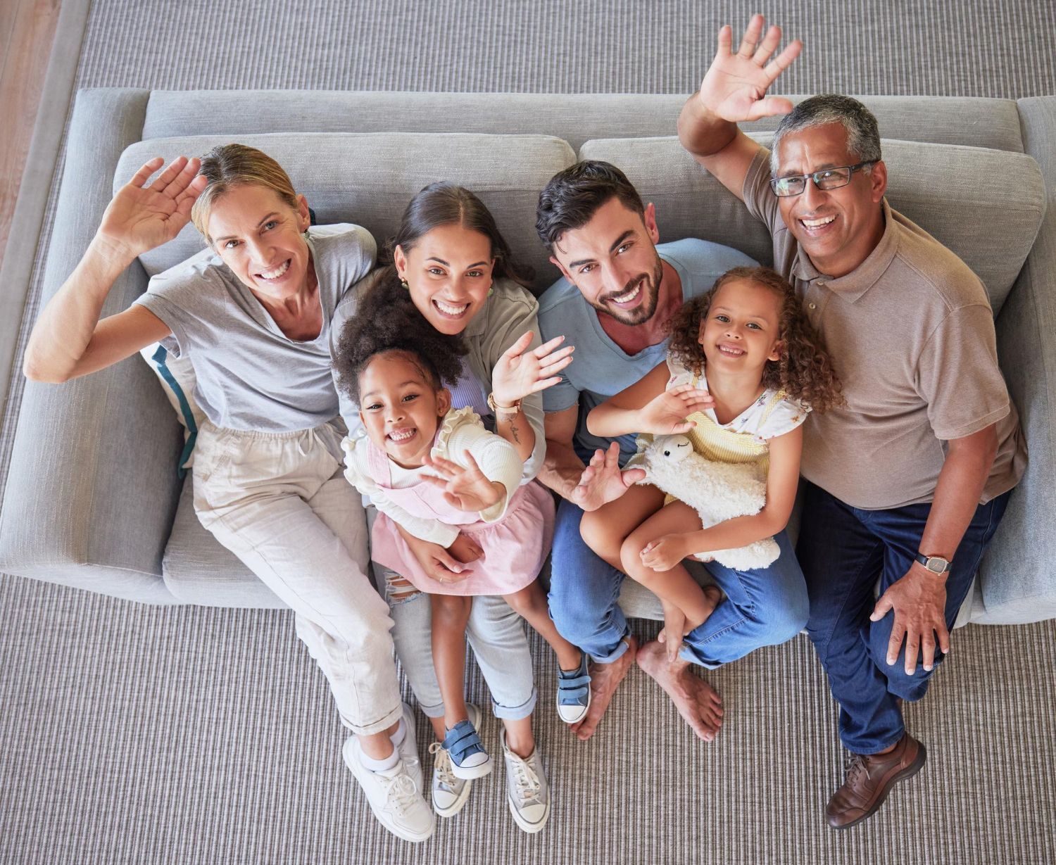 family with young kids