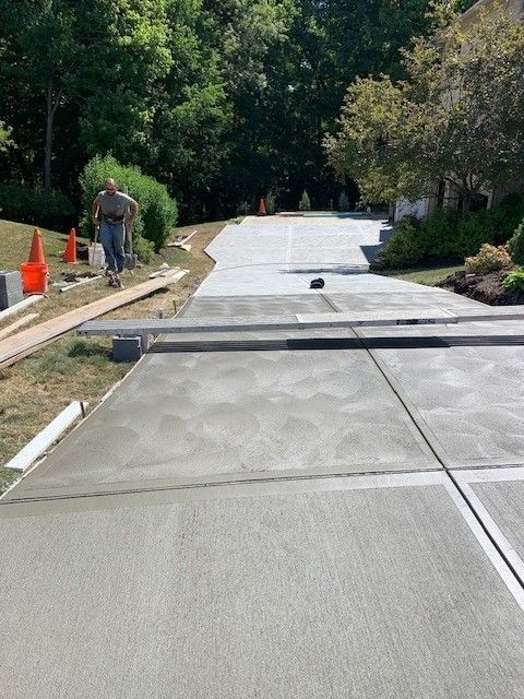 Residential Concrete Driveways — Gibsonia, PA — Langell Concrete Construction