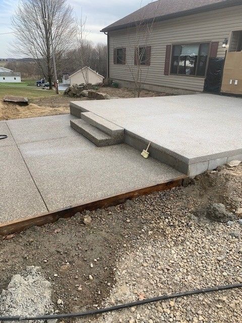 Concrete Porches And Patios — Gibsonia, PA — Langell Concrete Construction