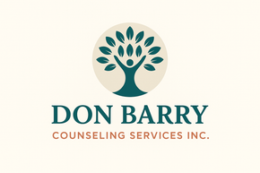 Logo: Tree icon with human figure arms raised, in front of 