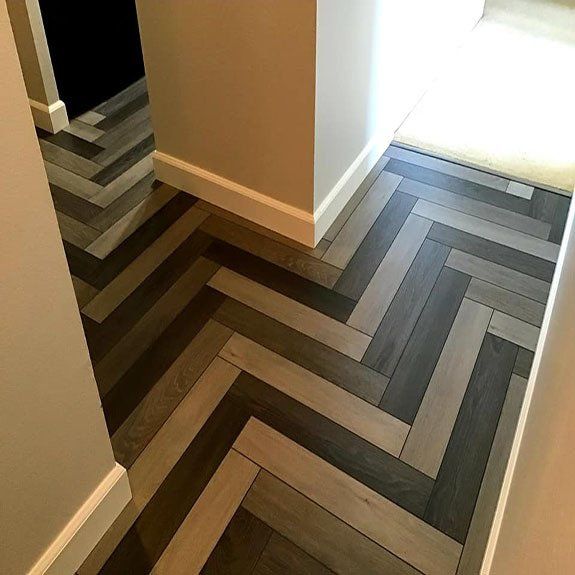 luxury vinyl plank flooring  installation by calabrse flooring co