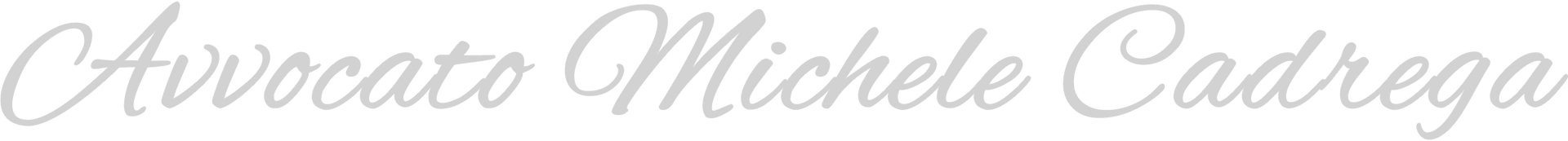 logo avvocato michele cadrega