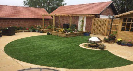 artificial turf laying