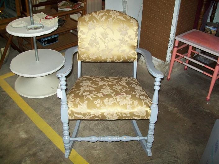 antique arm chair