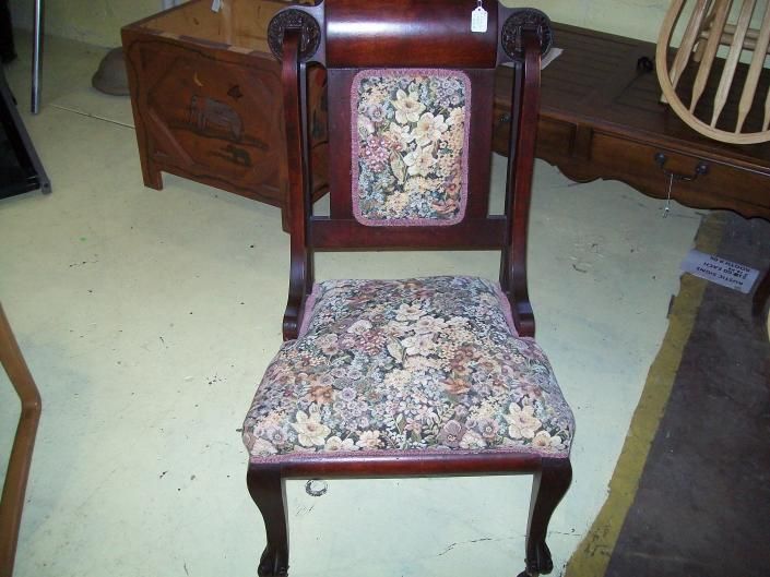 antique arm chair