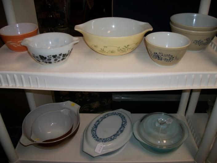 antique pyrex