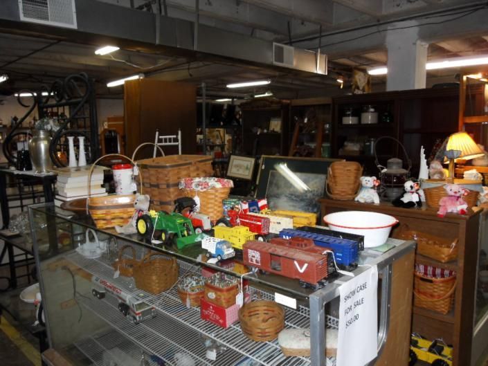 antique store booth