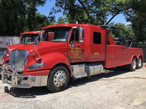 Red Truck — Athens, GA — Shuman Services