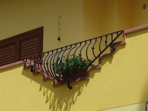 finestre in ferro battuto