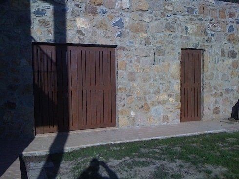 portone in ferro battuto