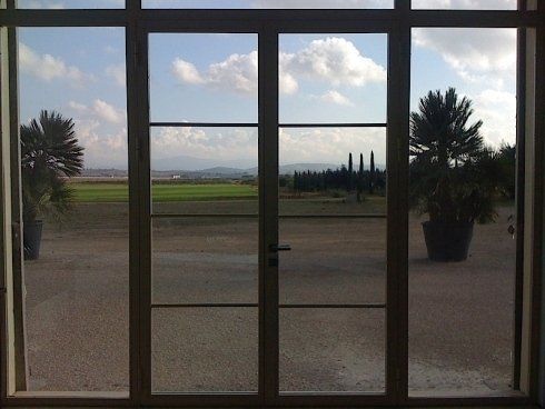 portone in acciaio inox