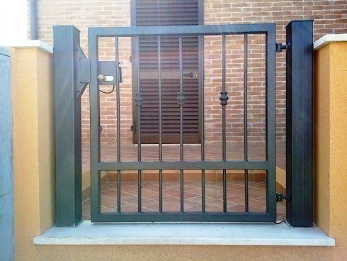 cancello ferro battuto