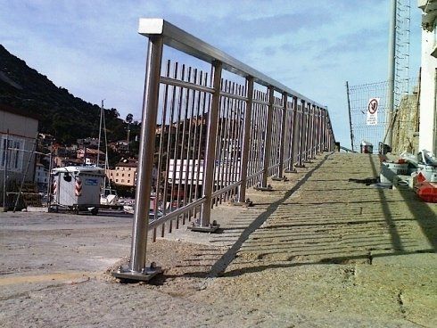 cancelli di sicurezza acciaio inox